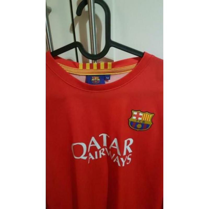 Barcelona voetbalshirt Ter stegen maat 164