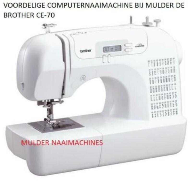 Brother COMPUTERNAAIMACHINE MET VERLENGTAFEL MODEL ce70