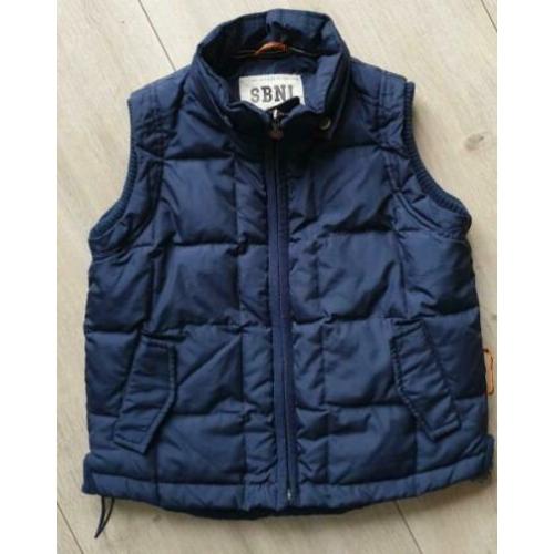 Sissy Boy Special blauwe bodywarmer maat 122