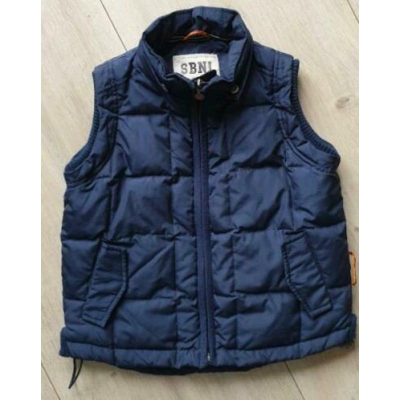 Sissy Boy Special blauwe bodywarmer maat 122