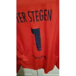Barcelona voetbalshirt Ter stegen maat 164