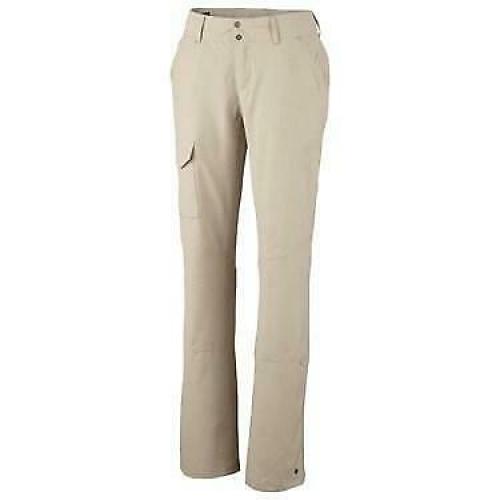 NIEUWE Columbia Damesbroek Silver Ridge Beige Maat 44
