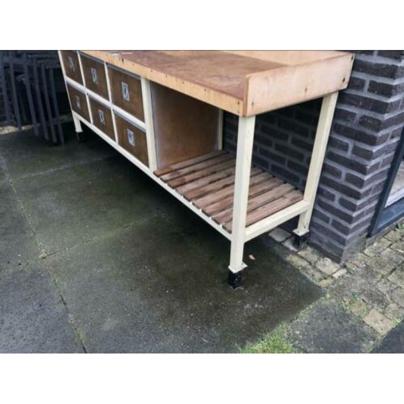 Werkbank schuur