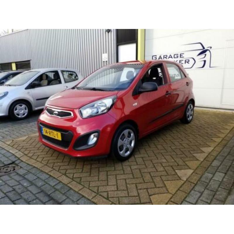 Kia Picanto 1.0 CVVT Airco 5 Deurs Rood Apk