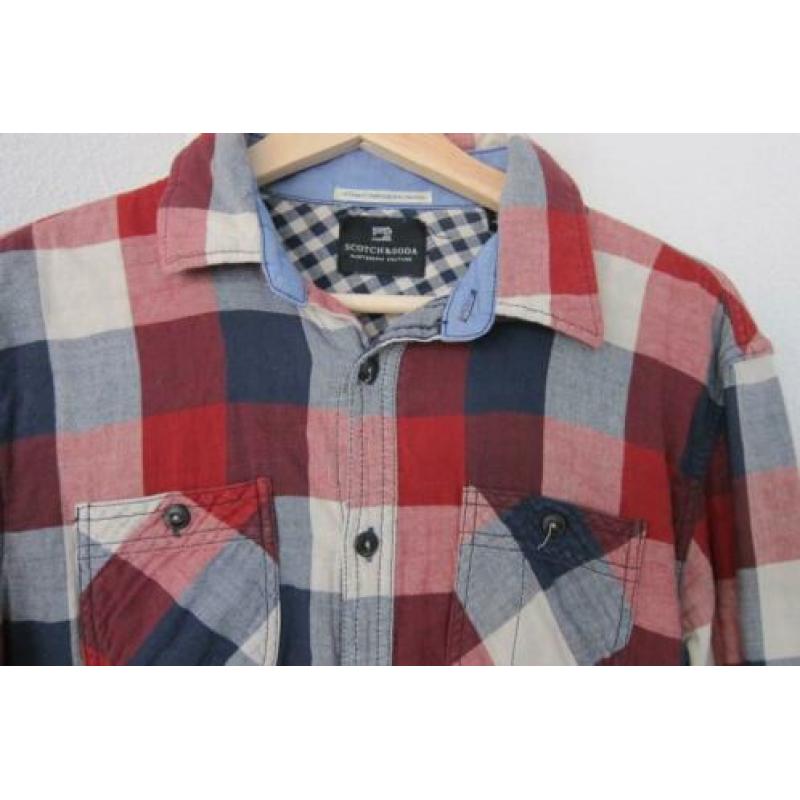 Scotch Soda houthakkers blouse overhemd m