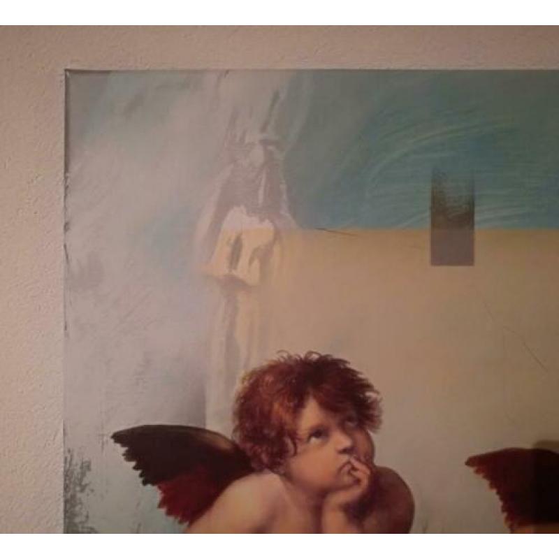 Schilderij met de afbeelding van engelen. Mooie afwerking.