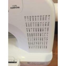 Brother COMPUTERNAAIMACHINE MET VERLENGTAFEL MODEL ce70