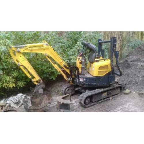 Mini graafmachine Yanmar Vio 10-2a