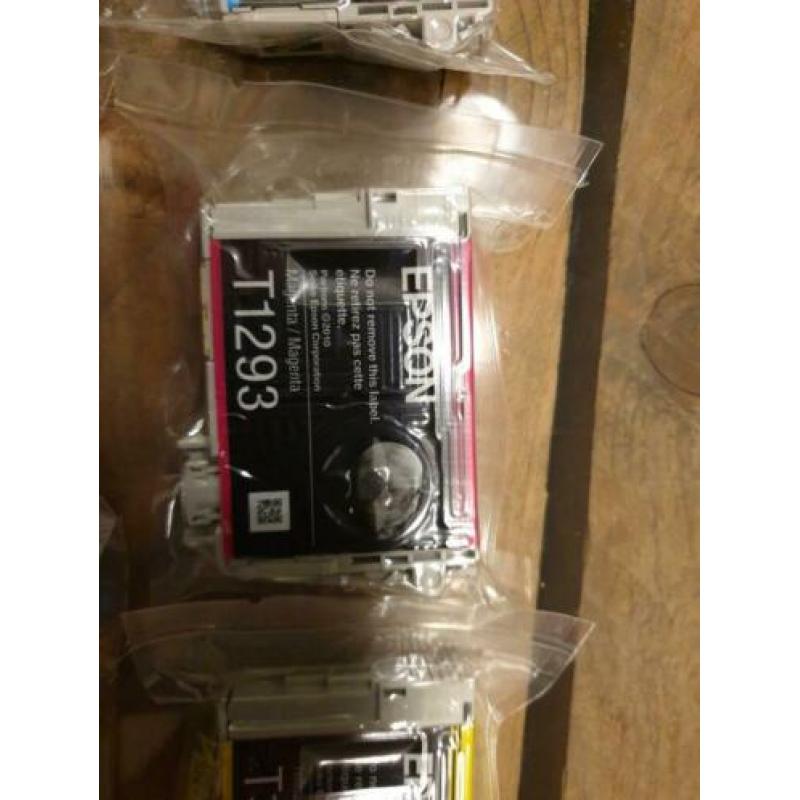 Inktcartridge 8 stuks epson T1291 T1292 T1293 T1294