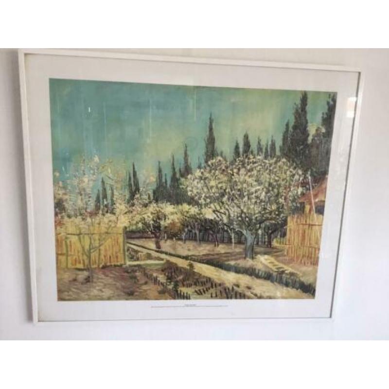 2 mooi lijsten, Reproductie van Gogh.