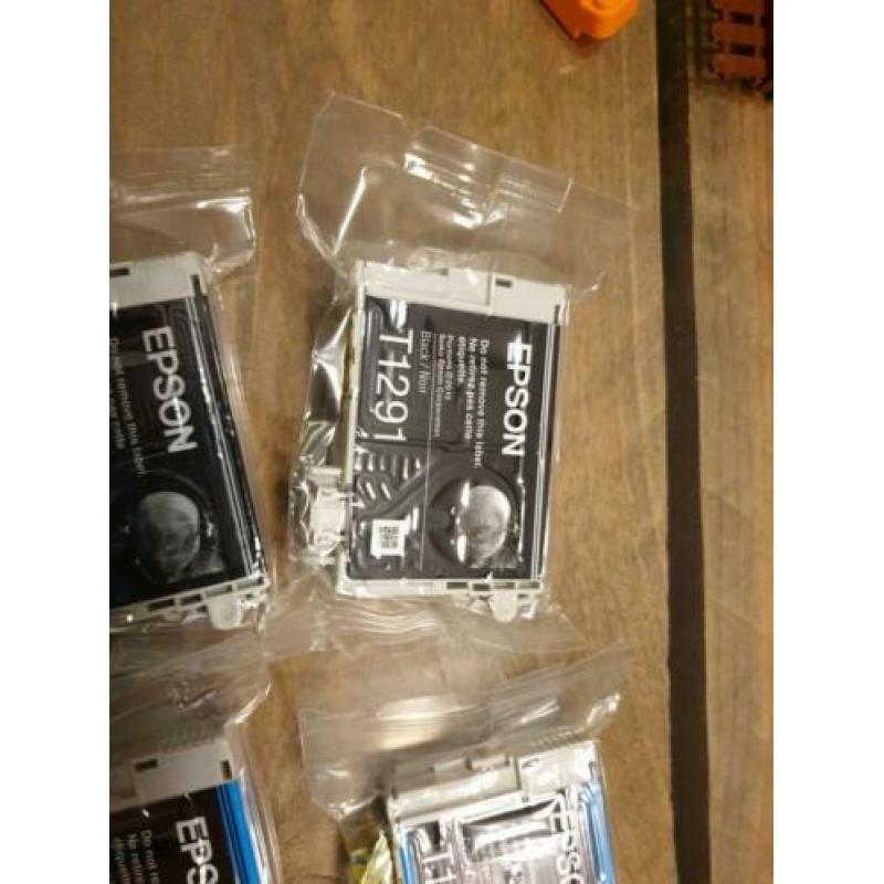 Inktcartridge 8 stuks epson T1291 T1292 T1293 T1294