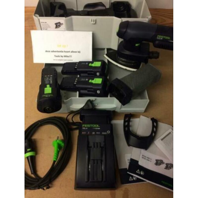Festool dtsc400 set accu schuurmachine Bluetooth