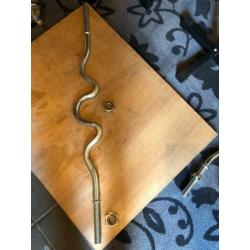 Curl stang voor fitness 30mm