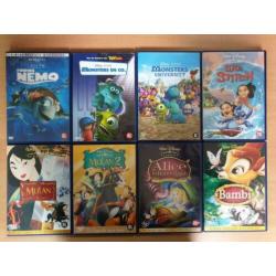 Diverse disney films dvd