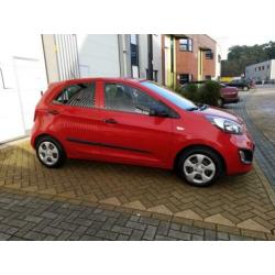 Kia Picanto 1.0 CVVT Airco 5 Deurs Rood Apk