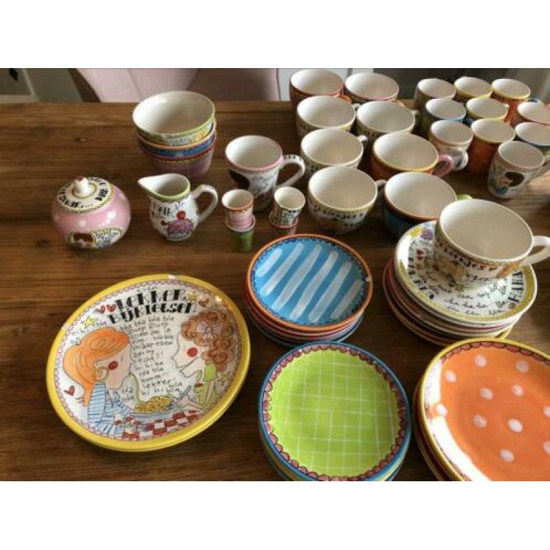Blond Amsterdam servies compleet pakket