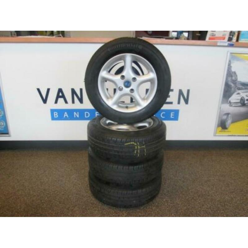 14 inch Ford velgen met banden voor Ford fiesta!