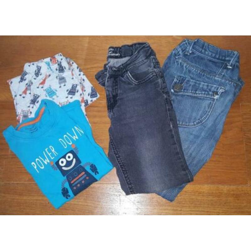 Kledingpakket jongen maat 128/134 (10 stuks)