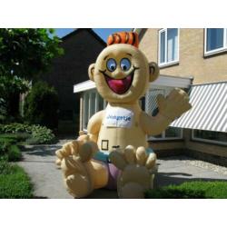 Super opblaas Baby XL te huur Hattem/Zwolle