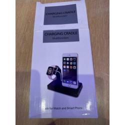 Iwatch en iPhone oplaad station