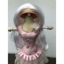 Blythe pruik met scalp