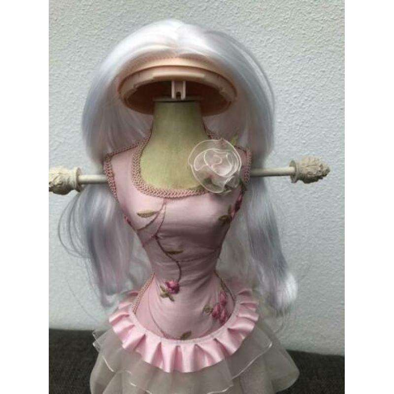 Blythe pruik met scalp