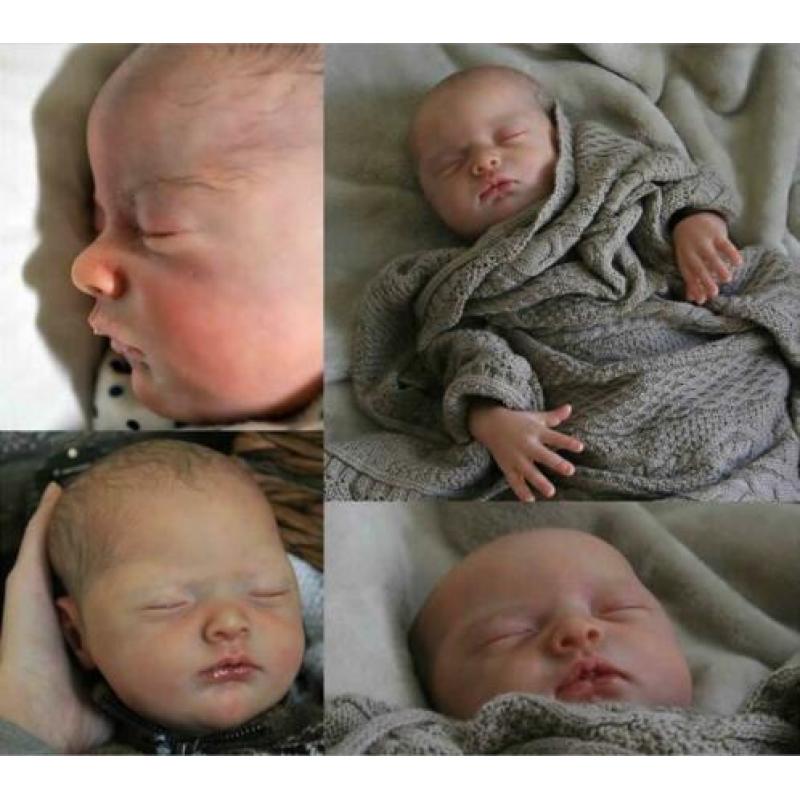 Onbeschilderde reborn KIT Bailey van Natalie Scholl