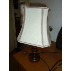 brocant tafel lampje schemerlampje