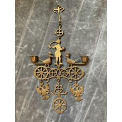 Byzantijns kruis - hangornament - 2 kaarshouders -