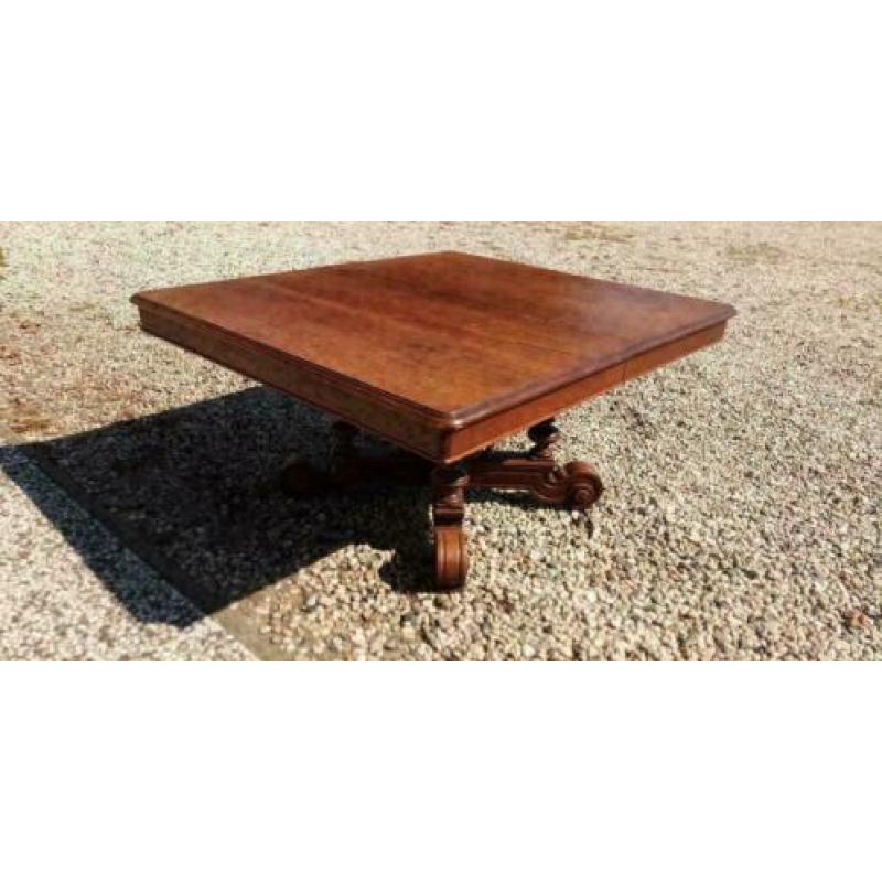 603 a, antiek eiken salontafel te koop