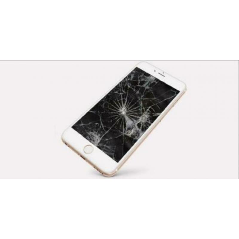 iPhone X 8 8+ 7 6s 5s 6 plus scherm barst lcd glas reparatie