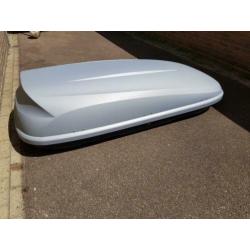 Zeer nette super grote thule 580 liter dakkoffer skibox