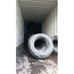 Used tyres and containers for sale