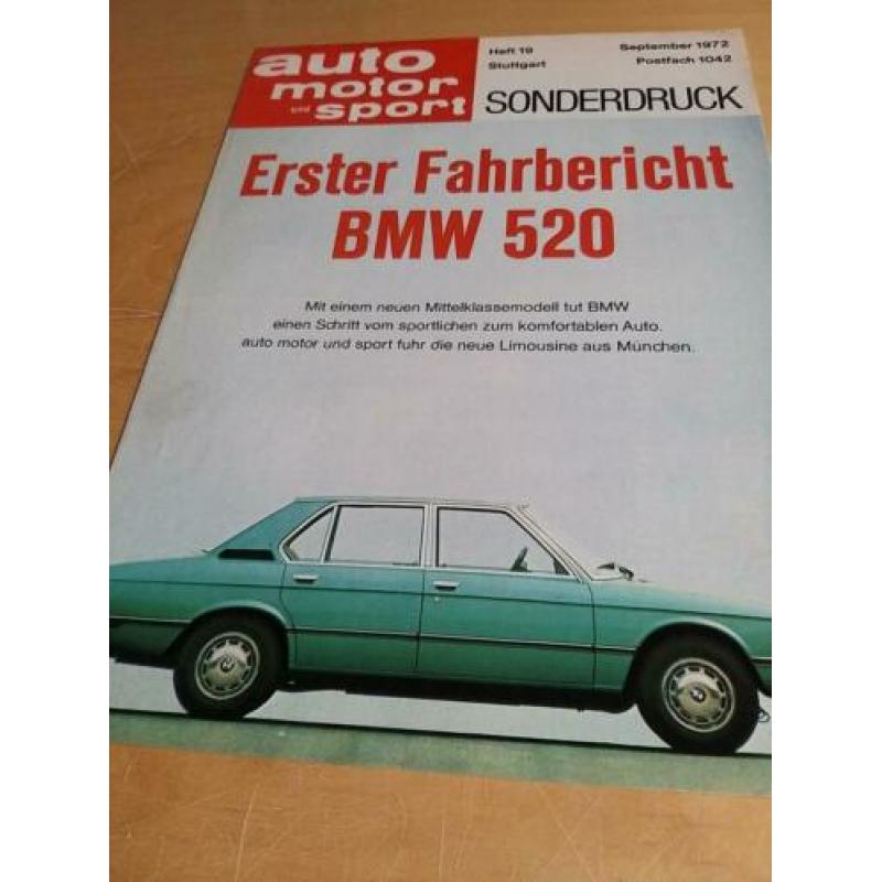 BMW e12 1972 eerste typen BMW 5 serie IZGST