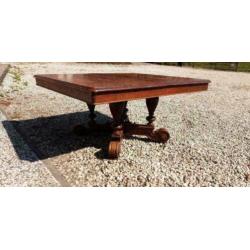 603 a, antiek eiken salontafel te koop