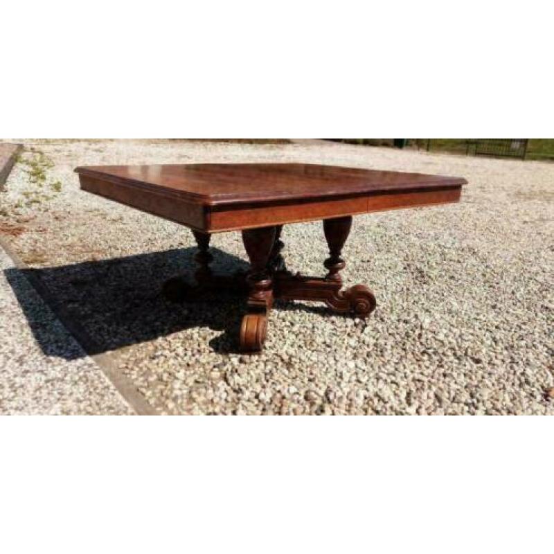 603 a, antiek eiken salontafel te koop