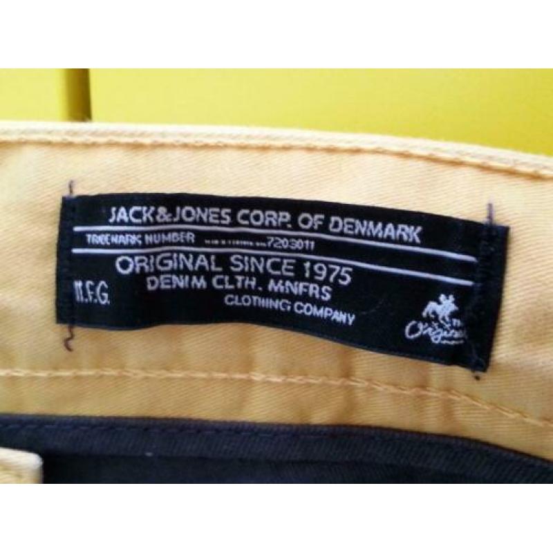 Nieuw Jack&Jones pantalon met cognac kleur maat 29/32