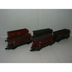 N Spoor 5 zelflossers 2x NS en 2 met lading in nette staat