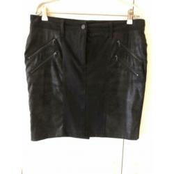 hippe Cambio-rok, zwart, mt 42, keurige staat, maar 7,50!