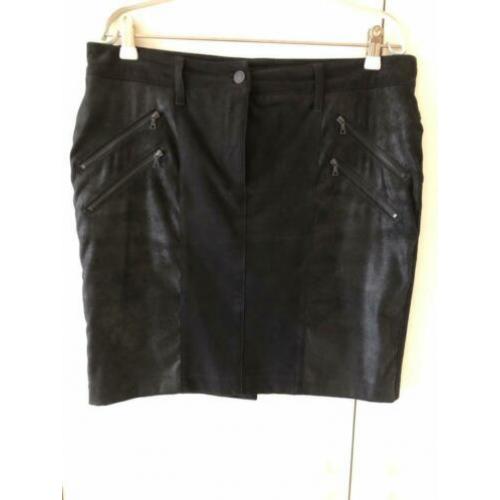 hippe Cambio-rok, zwart, mt 42, keurige staat, maar 7,50!