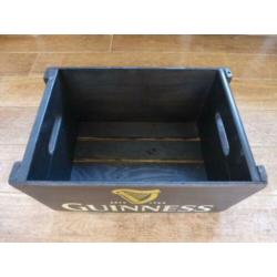 Houten bier krat/kist Guinness/vintage/industrieel/man cave