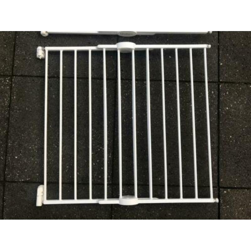 3x Traphek Lindam metaal wit, verstelbaar