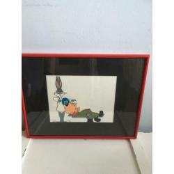 Originele tekening Warner Brothers Bugs Bunny Limited