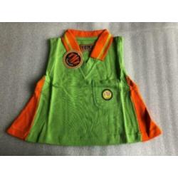 Maat 104 - tomzij girls - groen / oranje met applicatie
