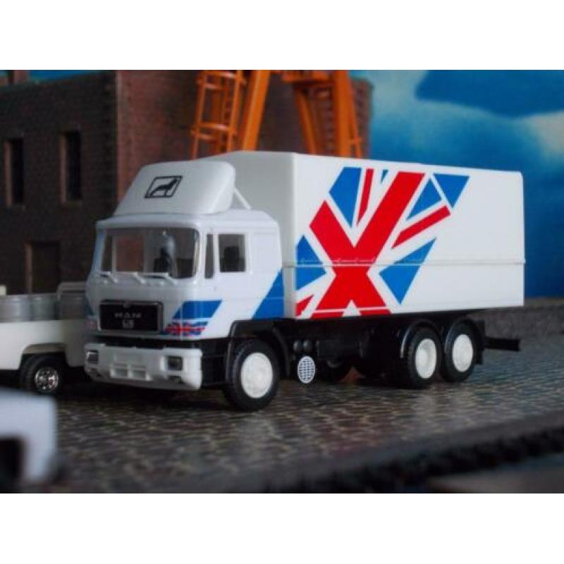 MAN F90 Promo Truck Union Jack - Herpa Limited Edition