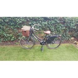 Keurige Popal 26 inch meisjesfiets incl mand
