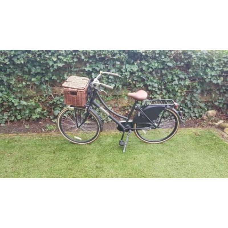 Keurige Popal 26 inch meisjesfiets incl mand