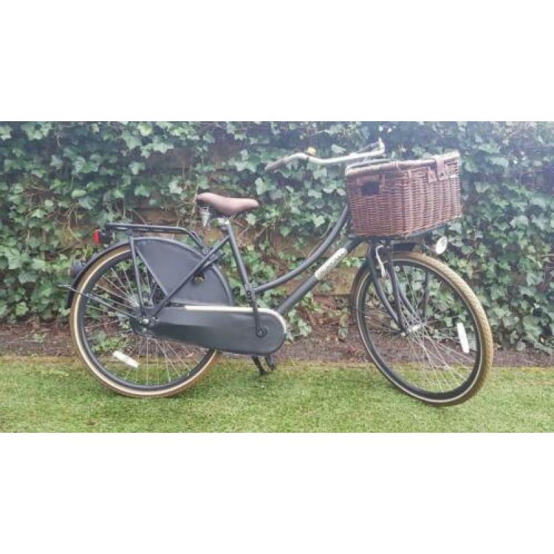Keurige Popal 26 inch meisjesfiets incl mand