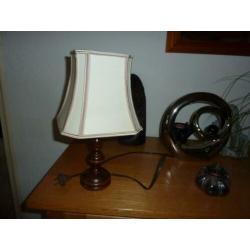 brocant tafel lampje schemerlampje
