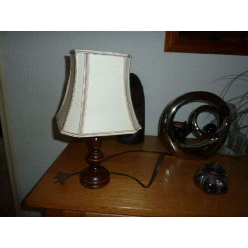 brocant tafel lampje schemerlampje